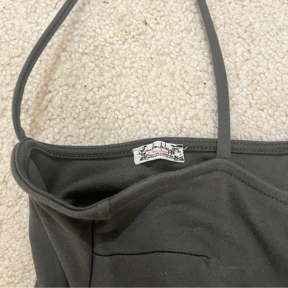 Free People Intimately Square Neck Olive Bodysuit - Picture 4 of 4